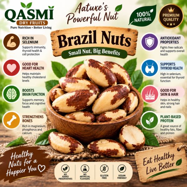 Brazil Nuts – 100% Natural & Fresh