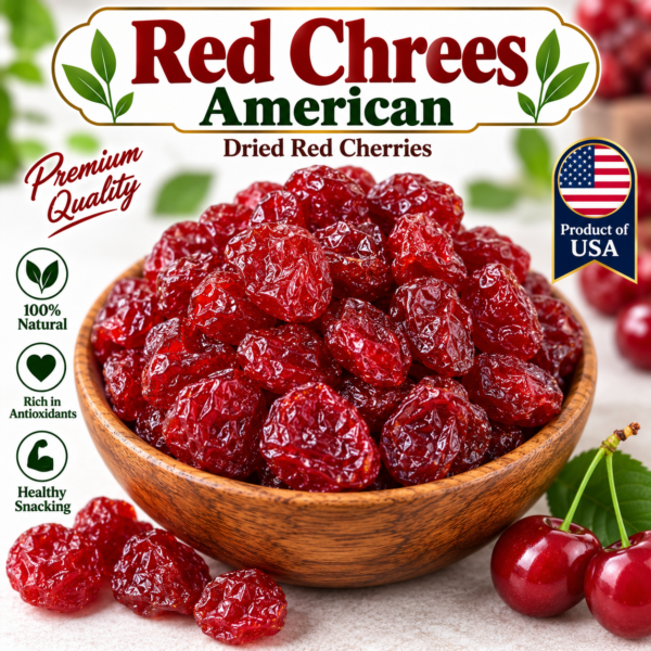 Dried Red Cherries – Premium Quality | Sweet & Delicious