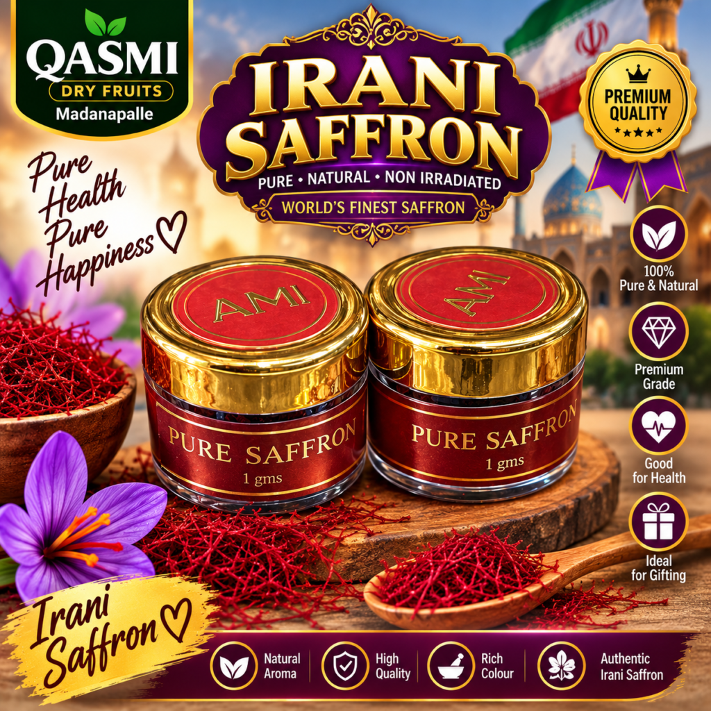 Iranian Saffron | Pure Iranian Kesar | Premium Quality Saffron