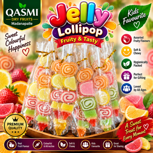 Jelly Lollipop – 5 Pcs ₹100