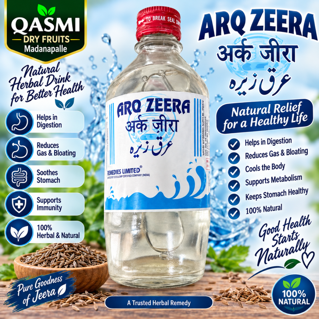 Arq Zeera – Herbal Cumin Drink