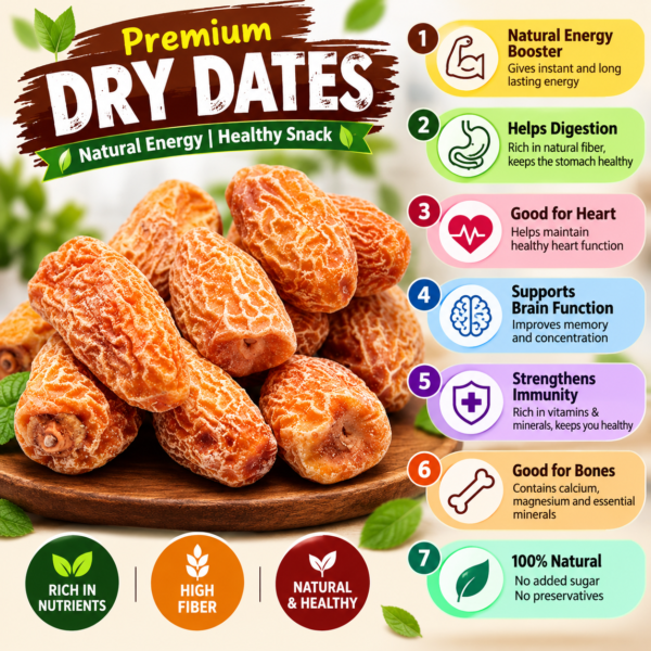 Yellow Dry Dates